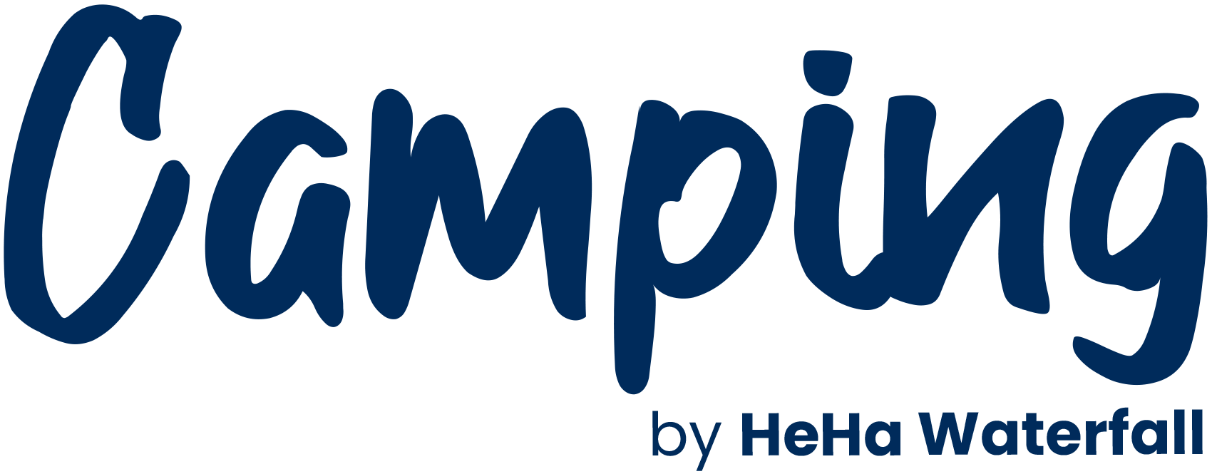 Logo Camping by HeHa Waterfall